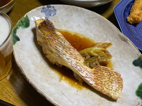 鯛の煮つけ　外出自粛の今、ズボラ料理で家事を楽に♪